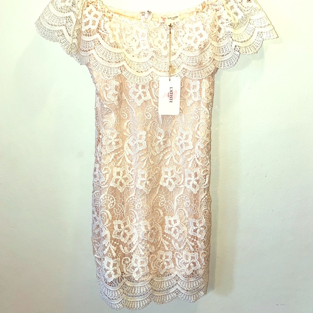 Off the shoulder dress